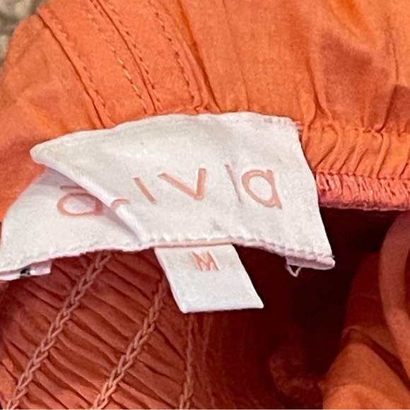 Alivia Perla Coral Smocked Waist Embroidered Floral Dress Medium - Picture 8 of 9